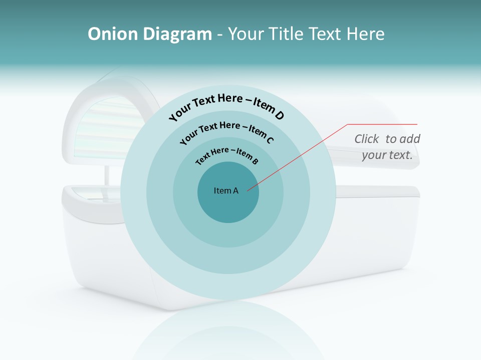 Tan Blue Spa PowerPoint Template