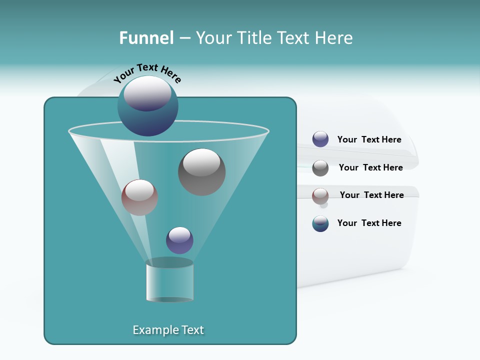 Tan Blue Spa PowerPoint Template