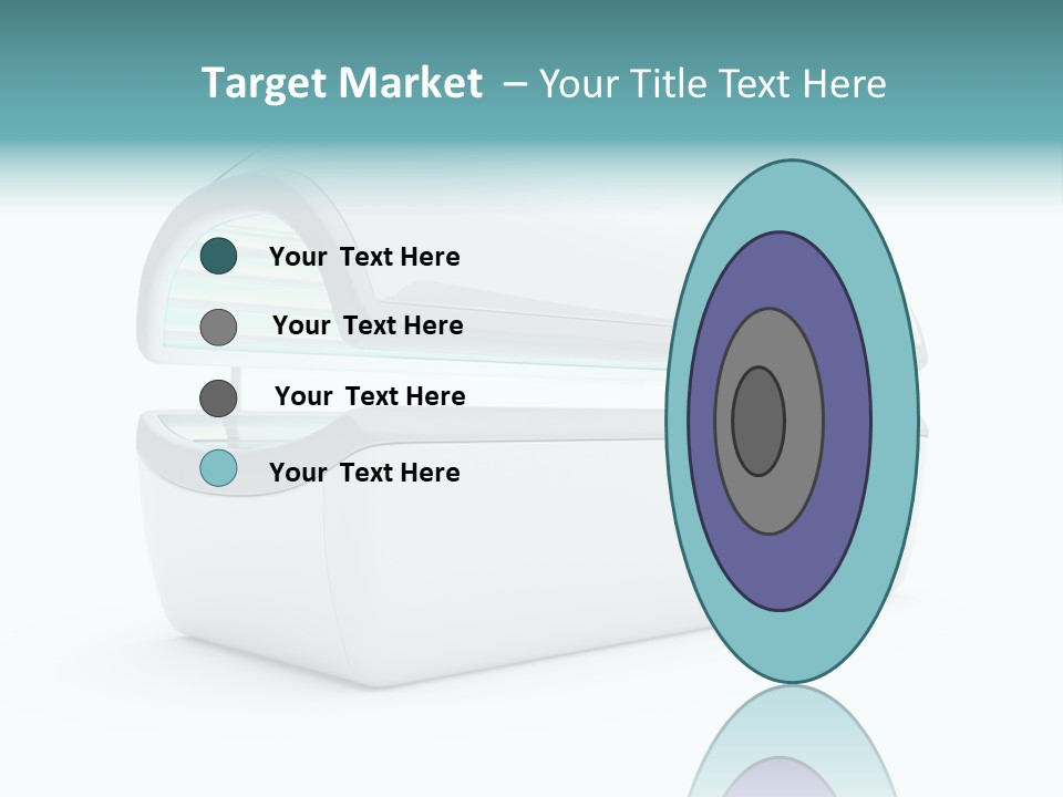 Tan Blue Spa PowerPoint Template