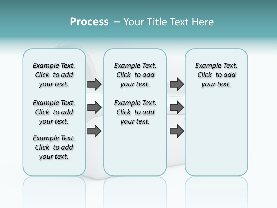 Tan Blue Spa PowerPoint Template