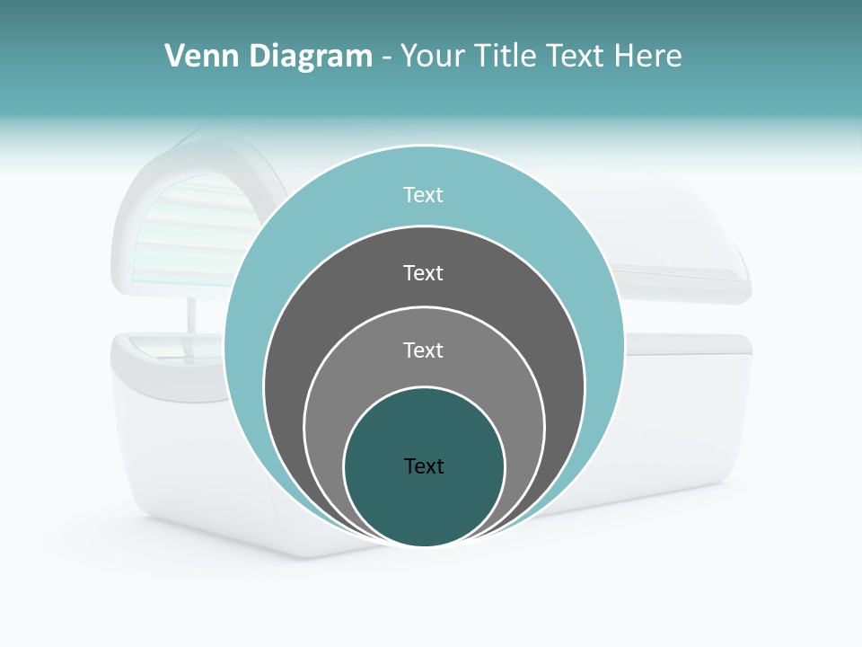 Tan Blue Spa PowerPoint Template