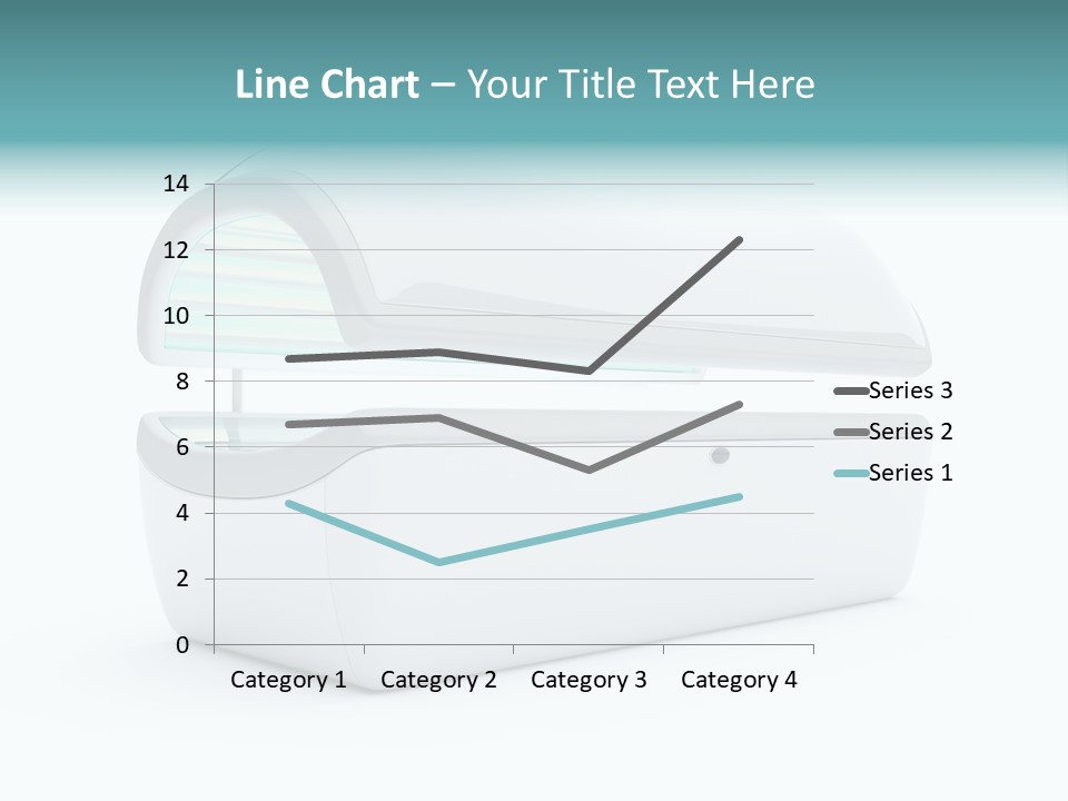 Tan Blue Spa PowerPoint Template