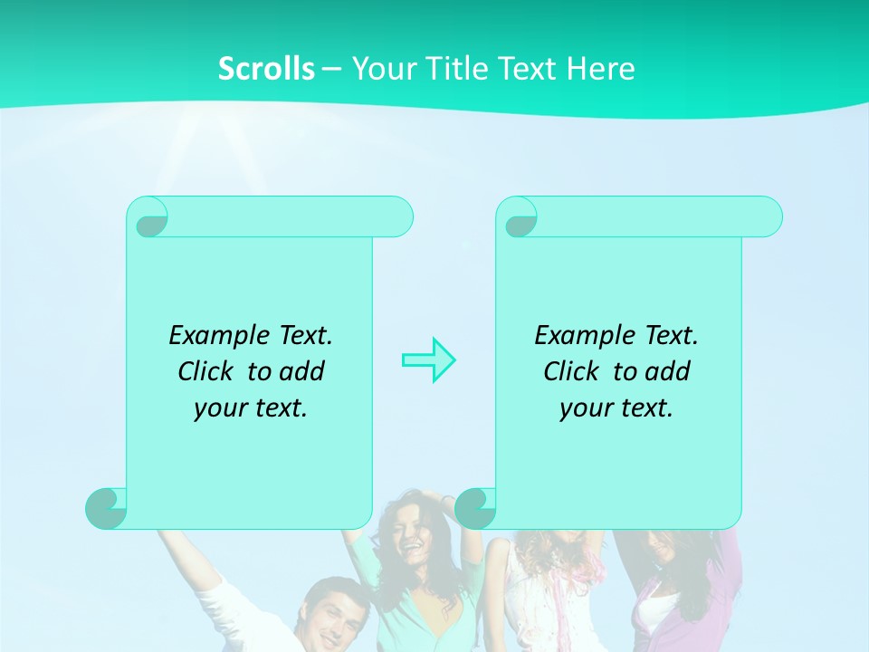 Together People Couple PowerPoint Template