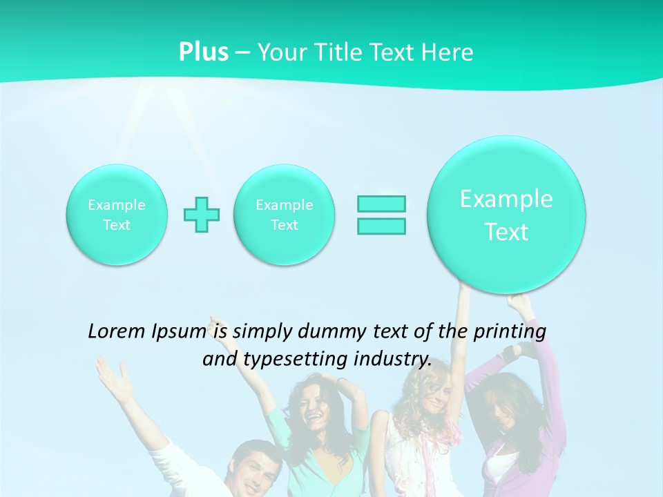 Together People Couple PowerPoint Template