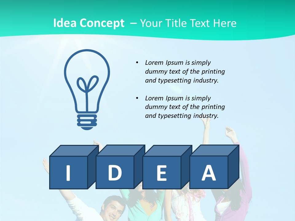 Together People Couple PowerPoint Template