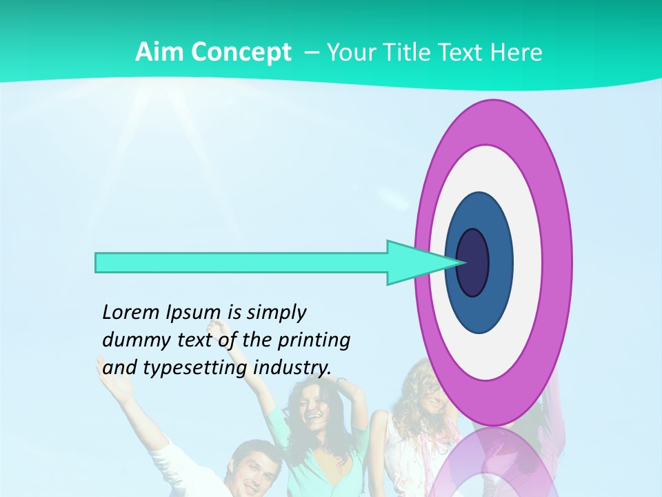 Together People Couple PowerPoint Template