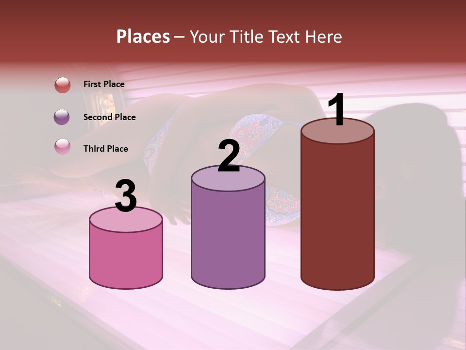 Healthcare Sunspot Suntan PowerPoint Template