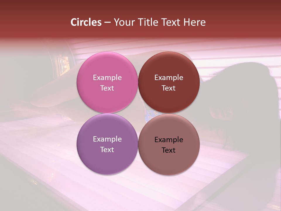 Healthcare Sunspot Suntan PowerPoint Template