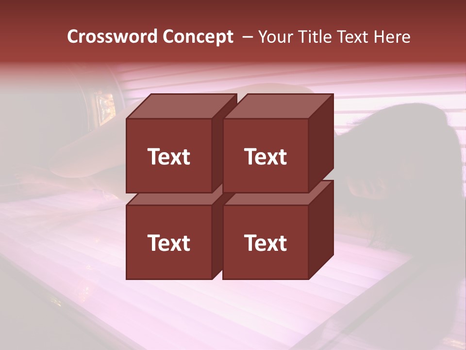 Healthcare Sunspot Suntan PowerPoint Template