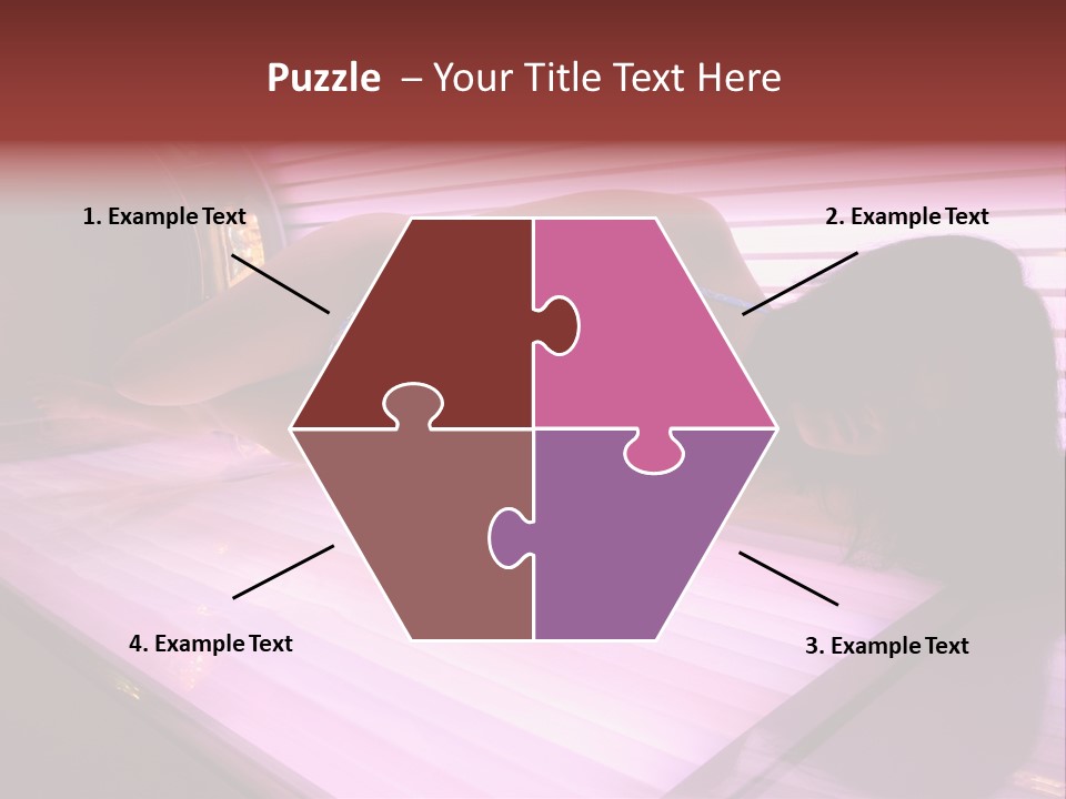 Healthcare Sunspot Suntan PowerPoint Template