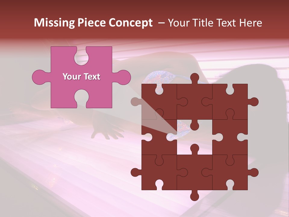 Healthcare Sunspot Suntan PowerPoint Template