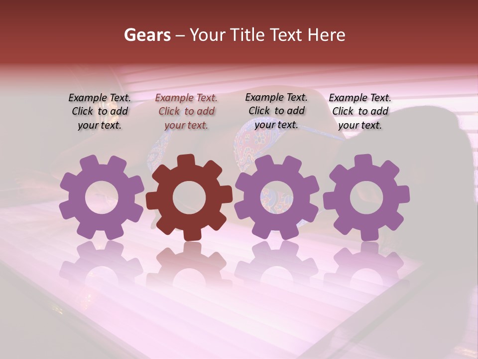 Healthcare Sunspot Suntan PowerPoint Template