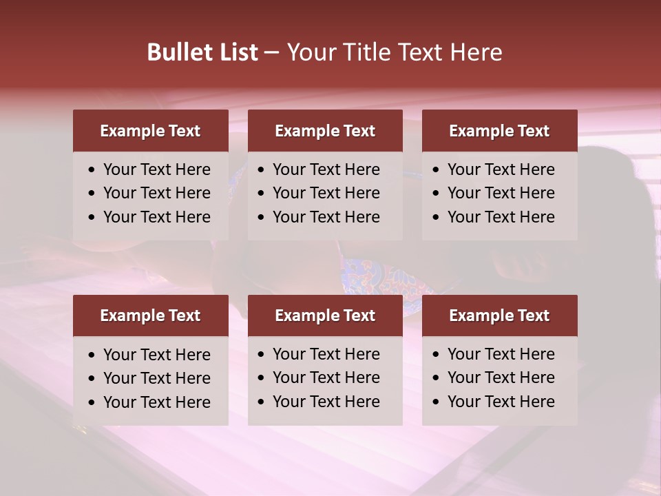Healthcare Sunspot Suntan PowerPoint Template