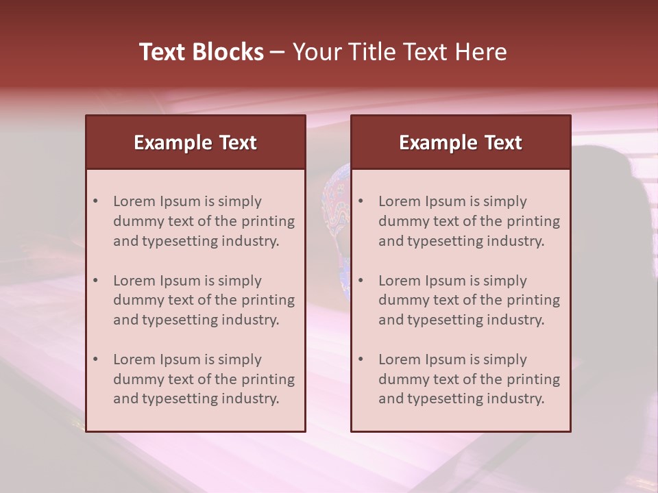 Healthcare Sunspot Suntan PowerPoint Template