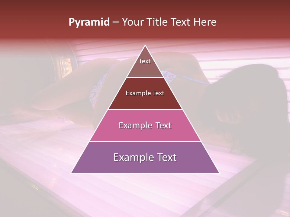 Healthcare Sunspot Suntan PowerPoint Template