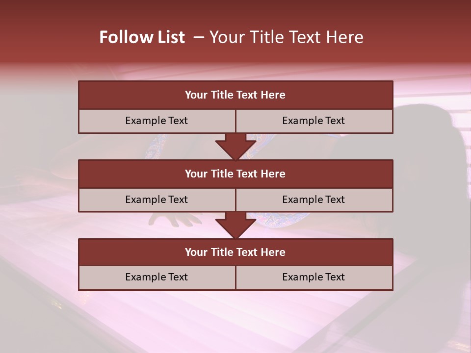 Healthcare Sunspot Suntan PowerPoint Template