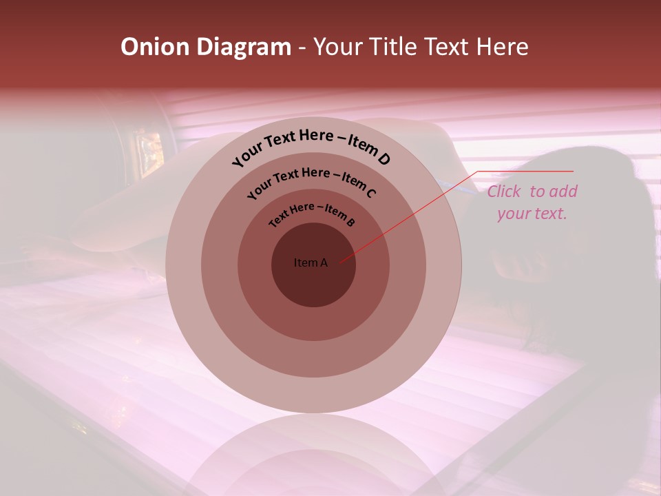 Healthcare Sunspot Suntan PowerPoint Template