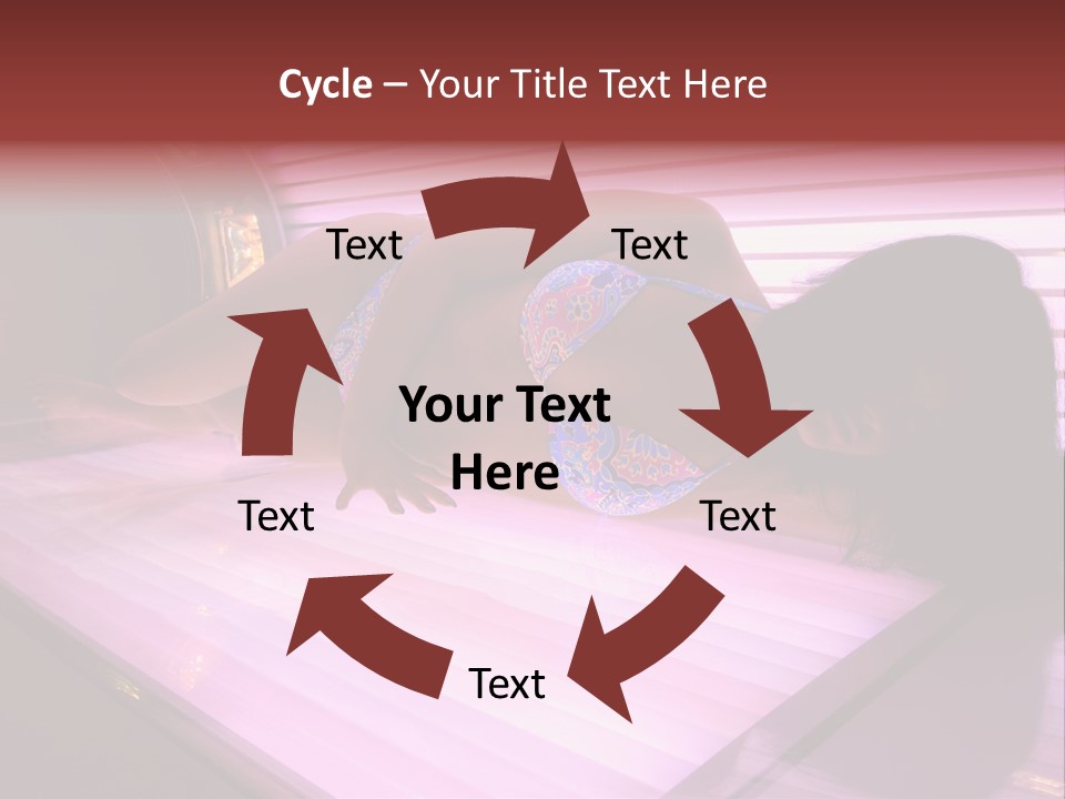 Healthcare Sunspot Suntan PowerPoint Template