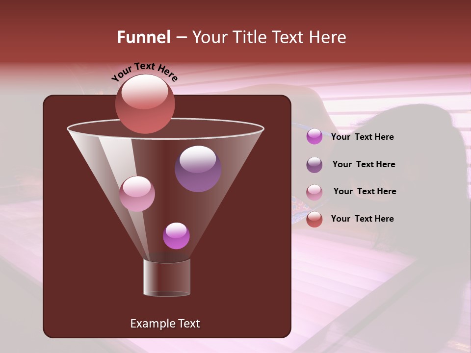 Healthcare Sunspot Suntan PowerPoint Template