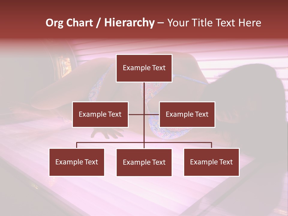 Healthcare Sunspot Suntan PowerPoint Template