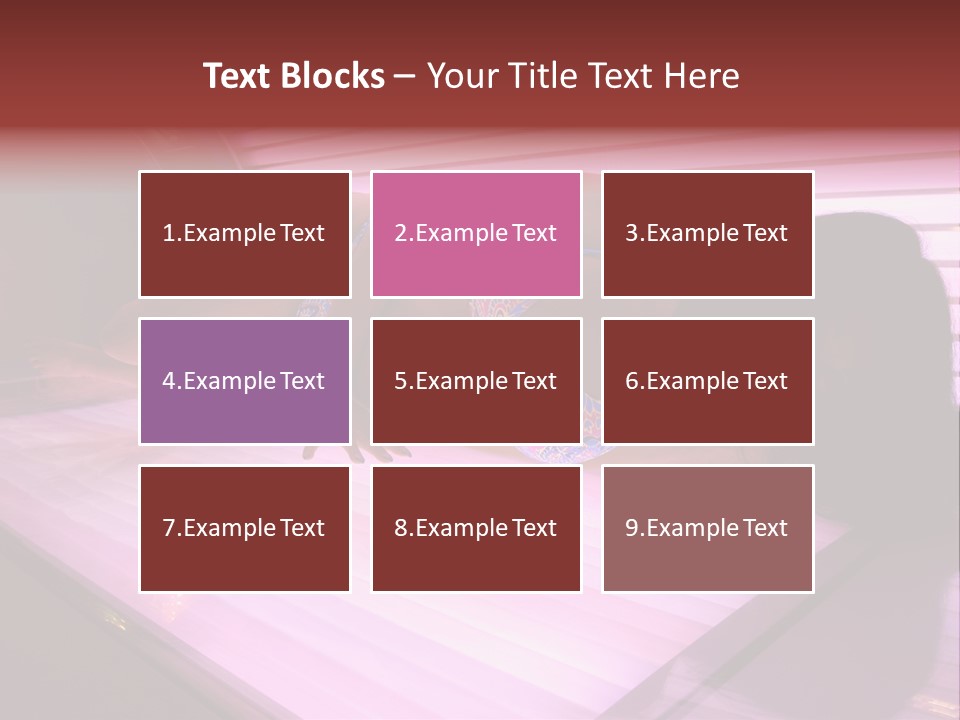 Healthcare Sunspot Suntan PowerPoint Template