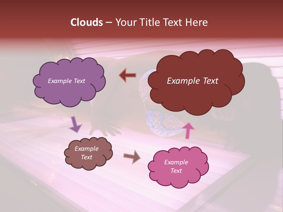 Healthcare Sunspot Suntan PowerPoint Template