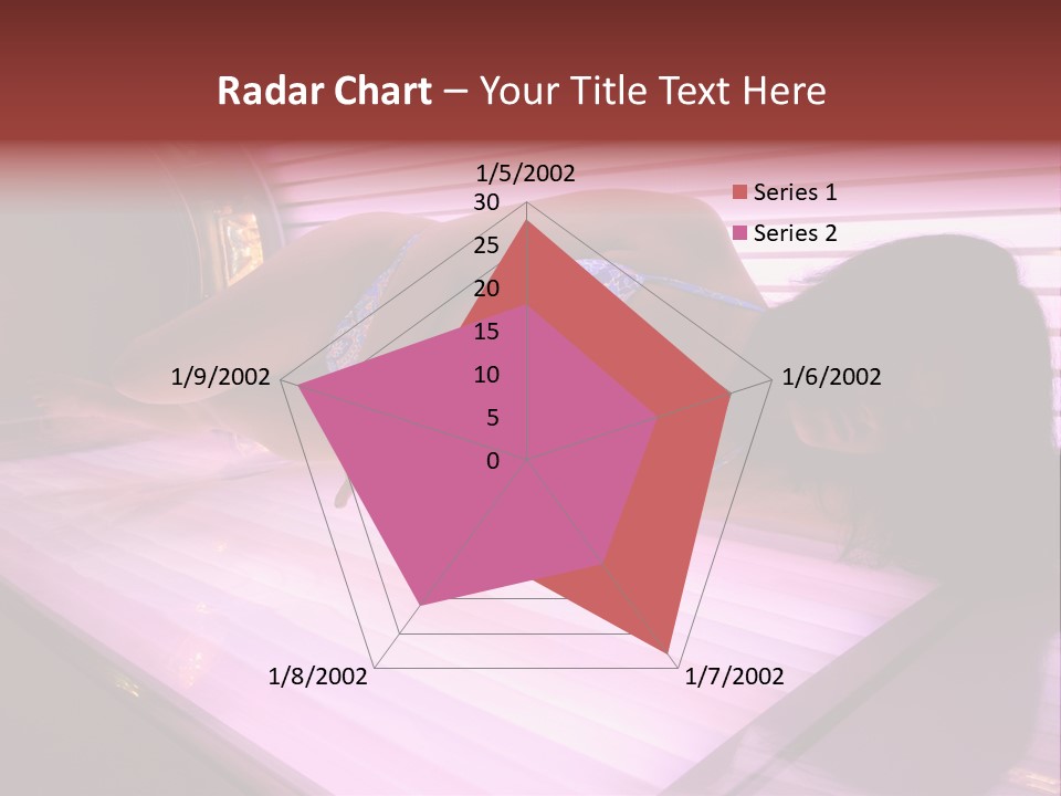 Healthcare Sunspot Suntan PowerPoint Template