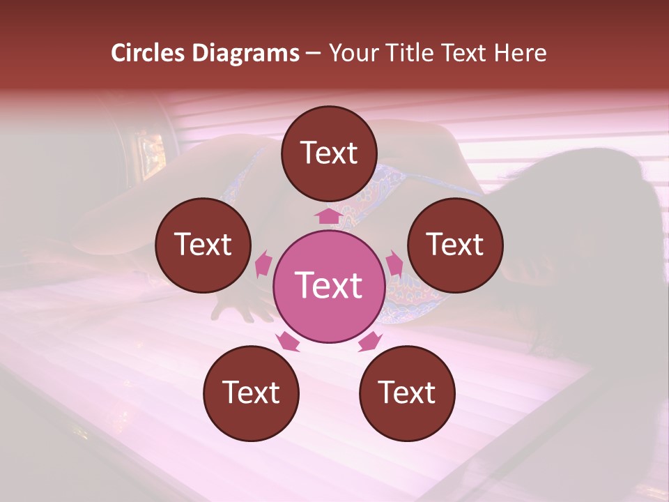 Healthcare Sunspot Suntan PowerPoint Template