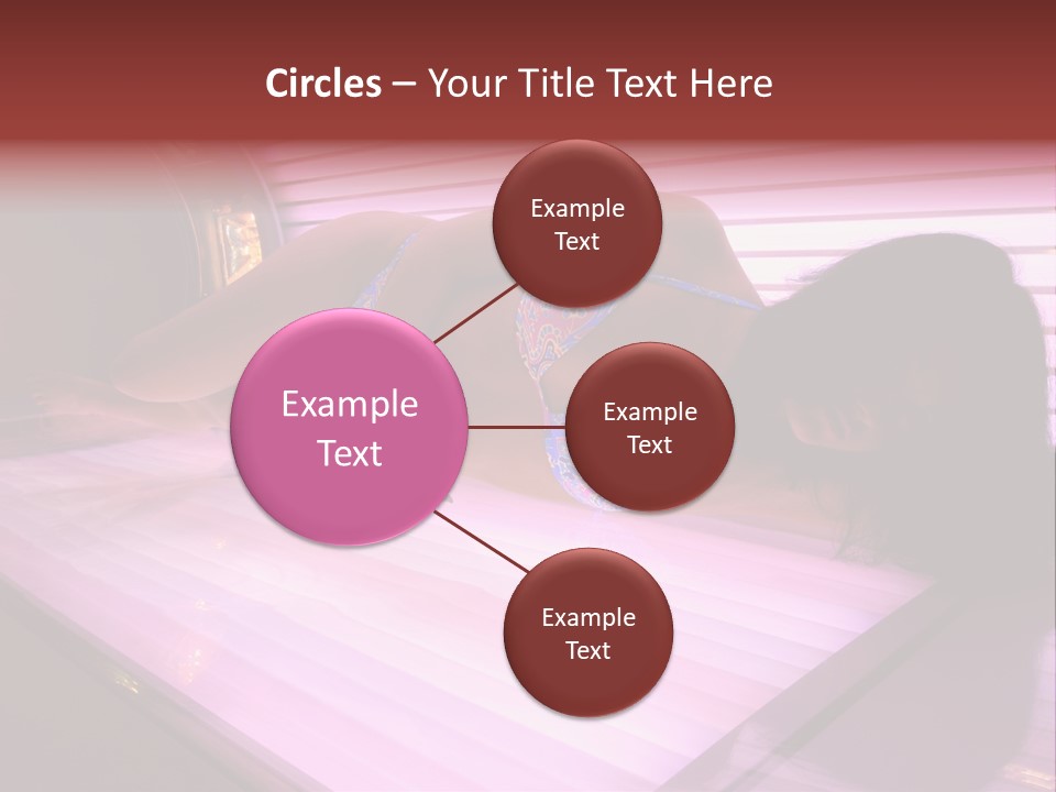 Healthcare Sunspot Suntan PowerPoint Template