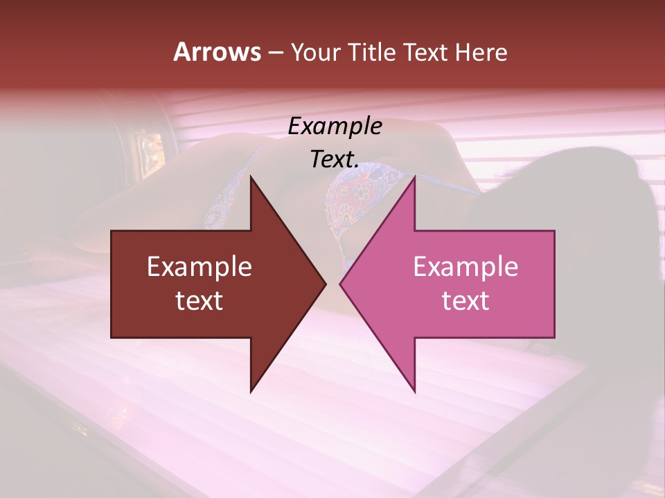 Healthcare Sunspot Suntan PowerPoint Template