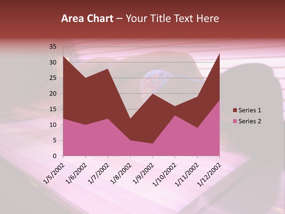 Healthcare Sunspot Suntan PowerPoint Template