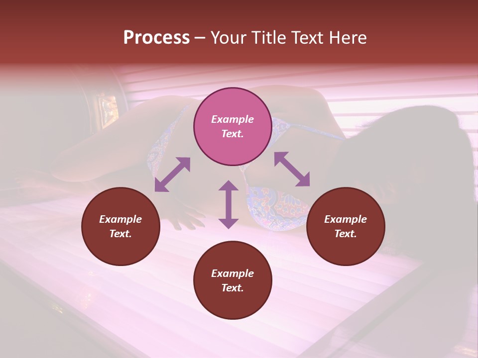 Healthcare Sunspot Suntan PowerPoint Template