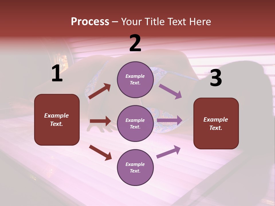 Healthcare Sunspot Suntan PowerPoint Template