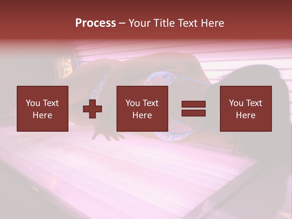 Healthcare Sunspot Suntan PowerPoint Template