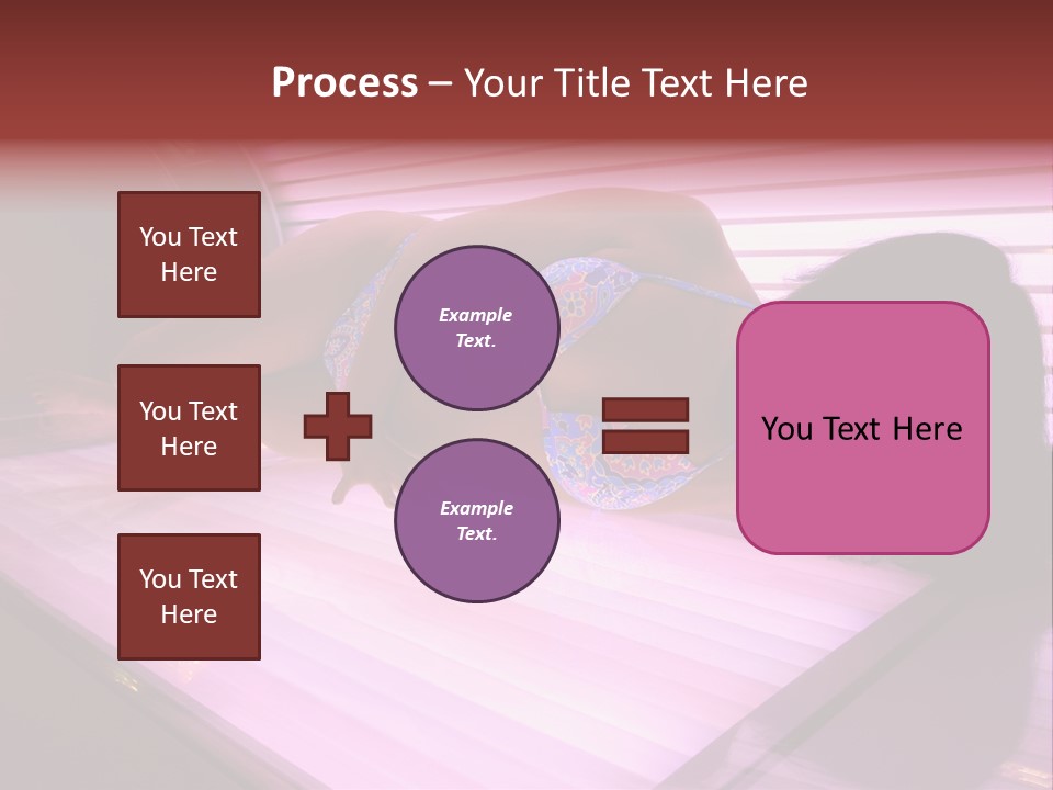 Healthcare Sunspot Suntan PowerPoint Template