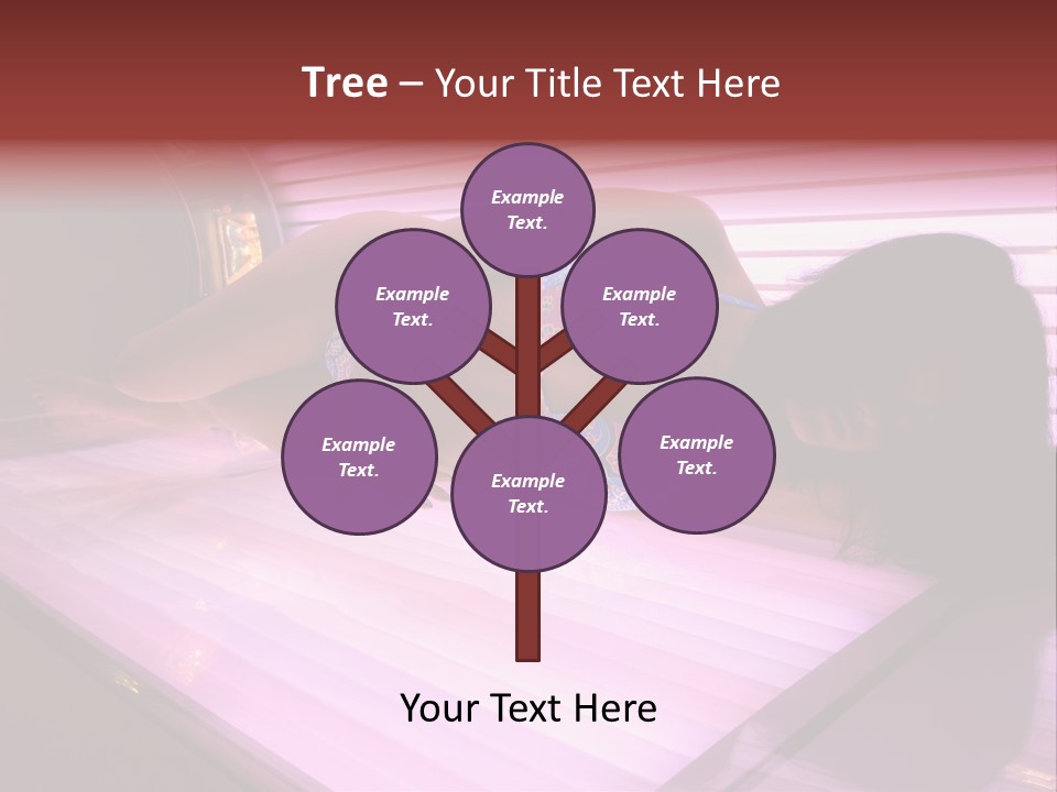 Healthcare Sunspot Suntan PowerPoint Template
