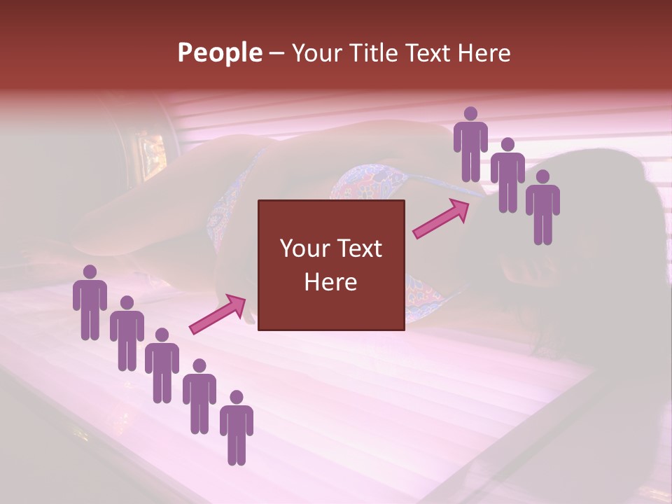 Healthcare Sunspot Suntan PowerPoint Template
