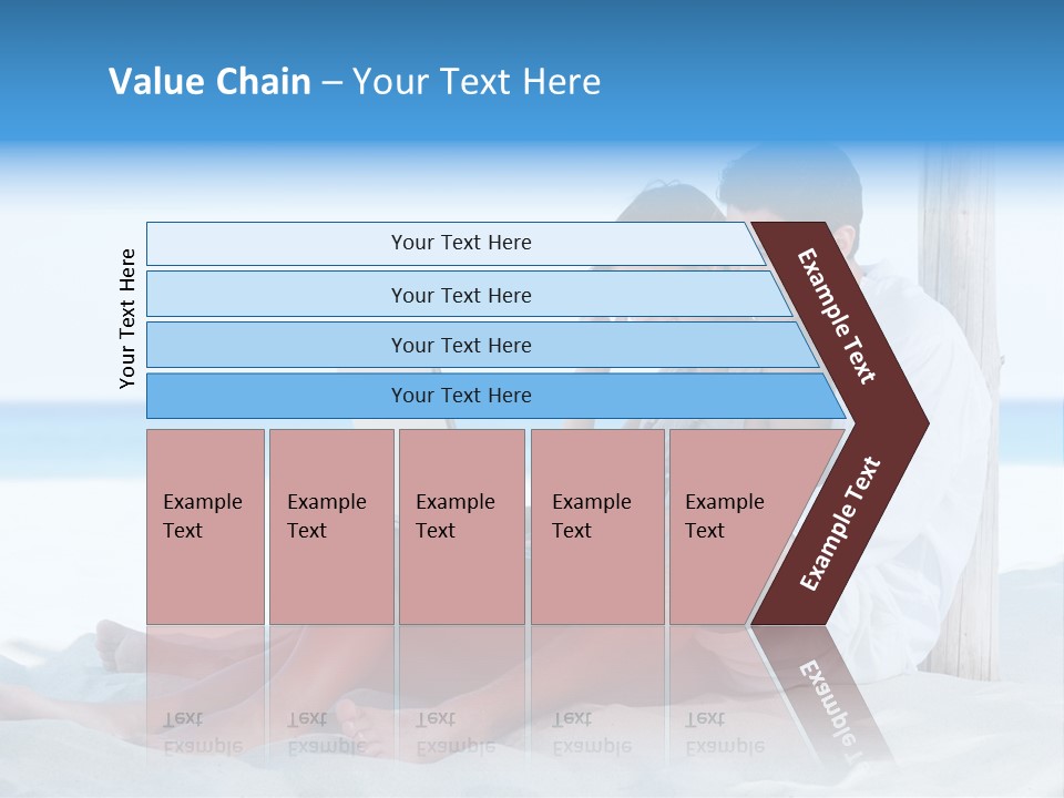 Man Casual Hispanic PowerPoint Template