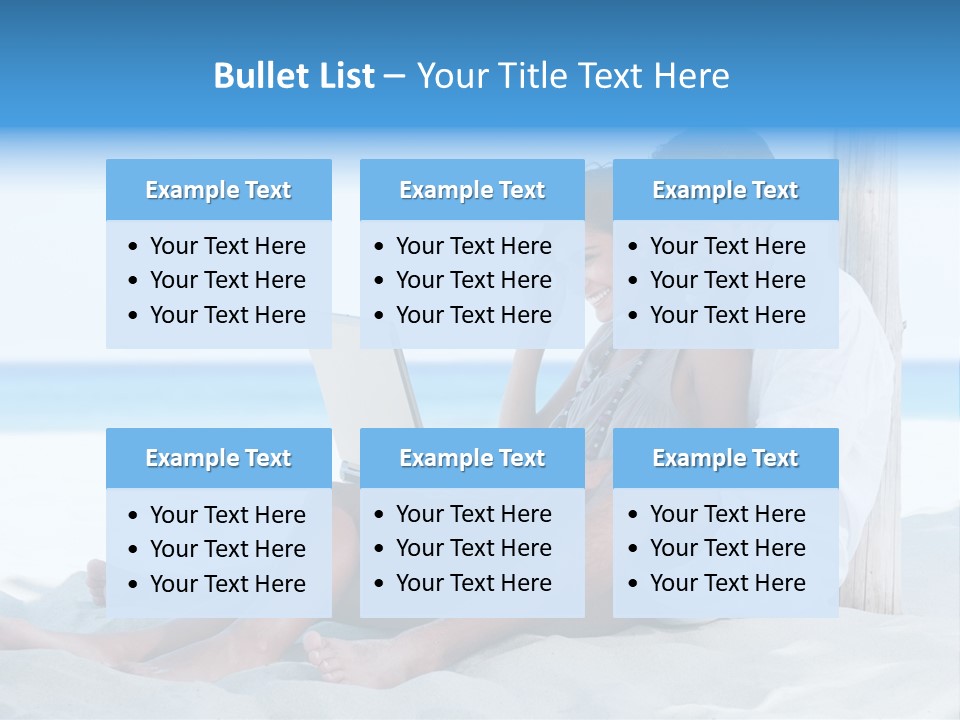 Man Casual Hispanic PowerPoint Template