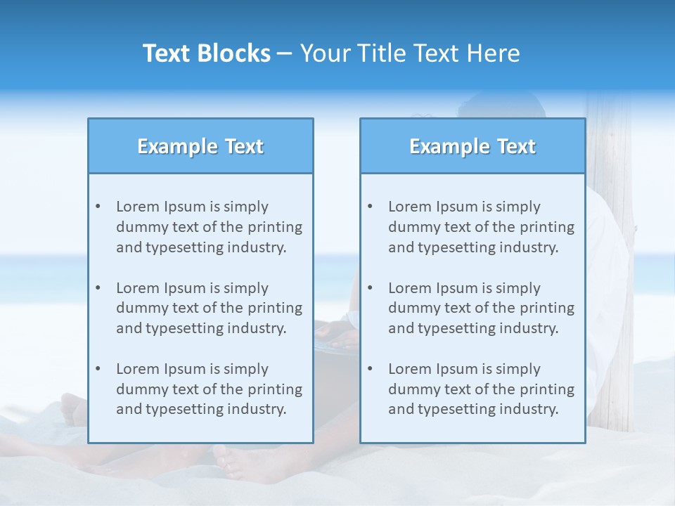 Man Casual Hispanic PowerPoint Template