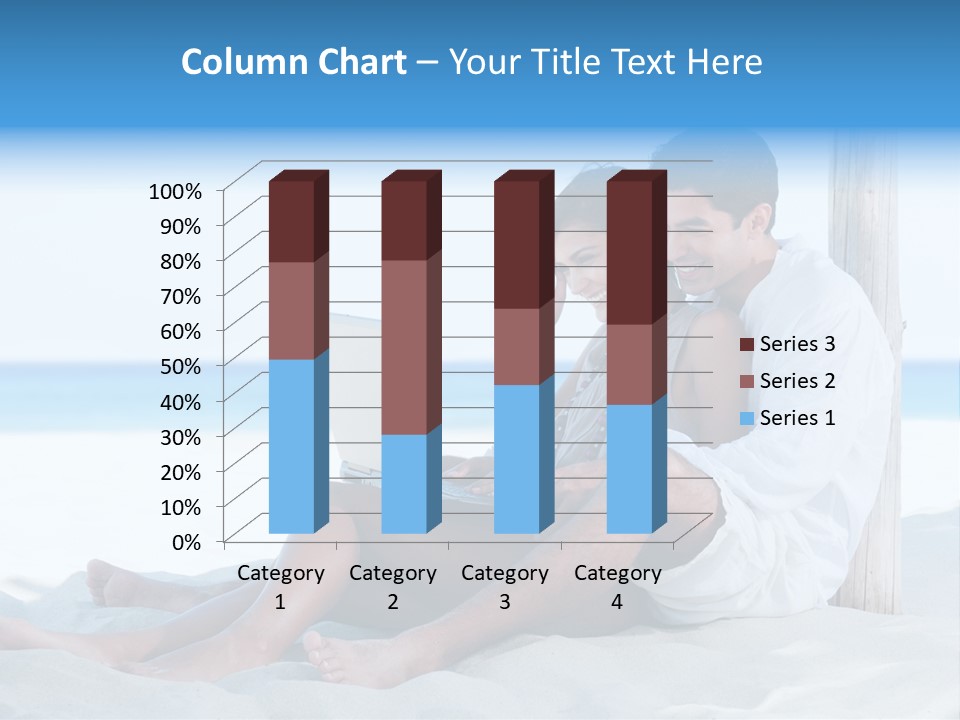 Man Casual Hispanic PowerPoint Template