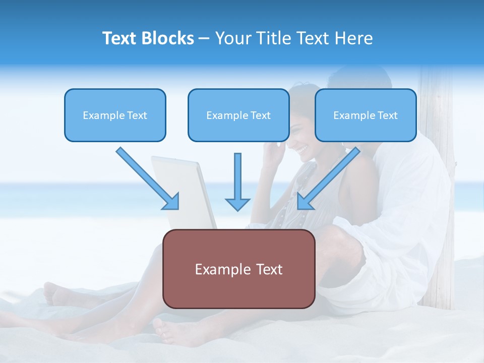 Man Casual Hispanic PowerPoint Template