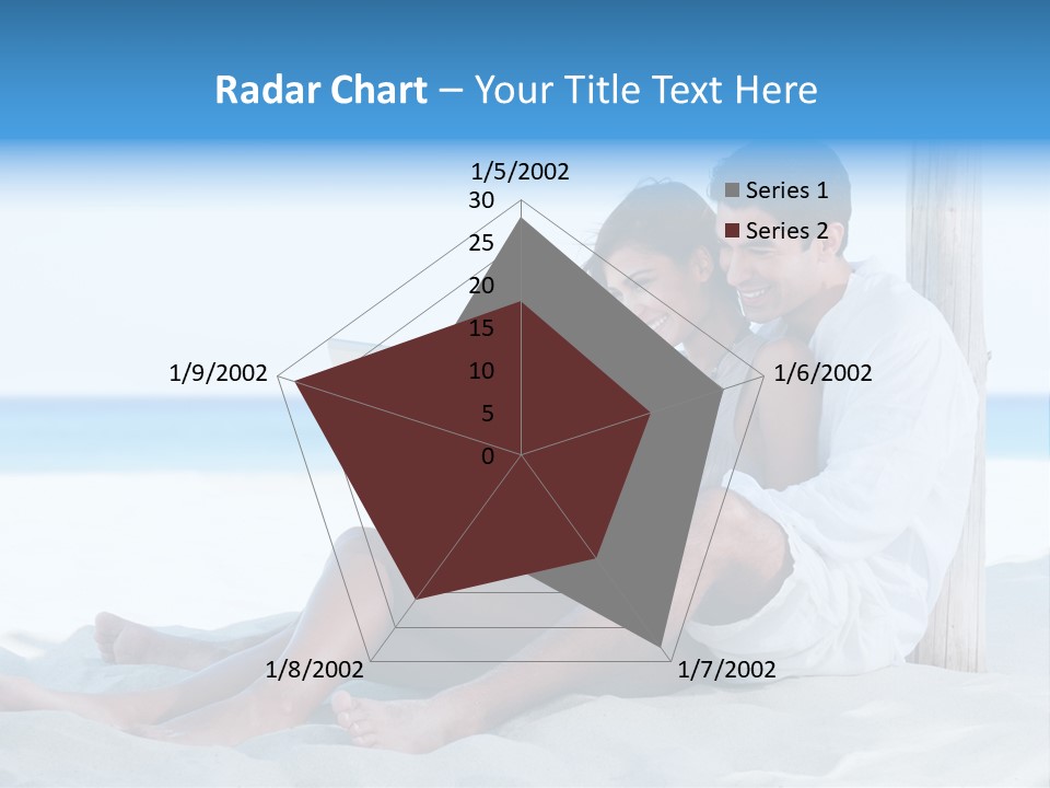 Man Casual Hispanic PowerPoint Template