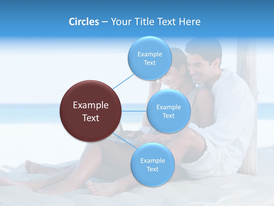 Man Casual Hispanic PowerPoint Template