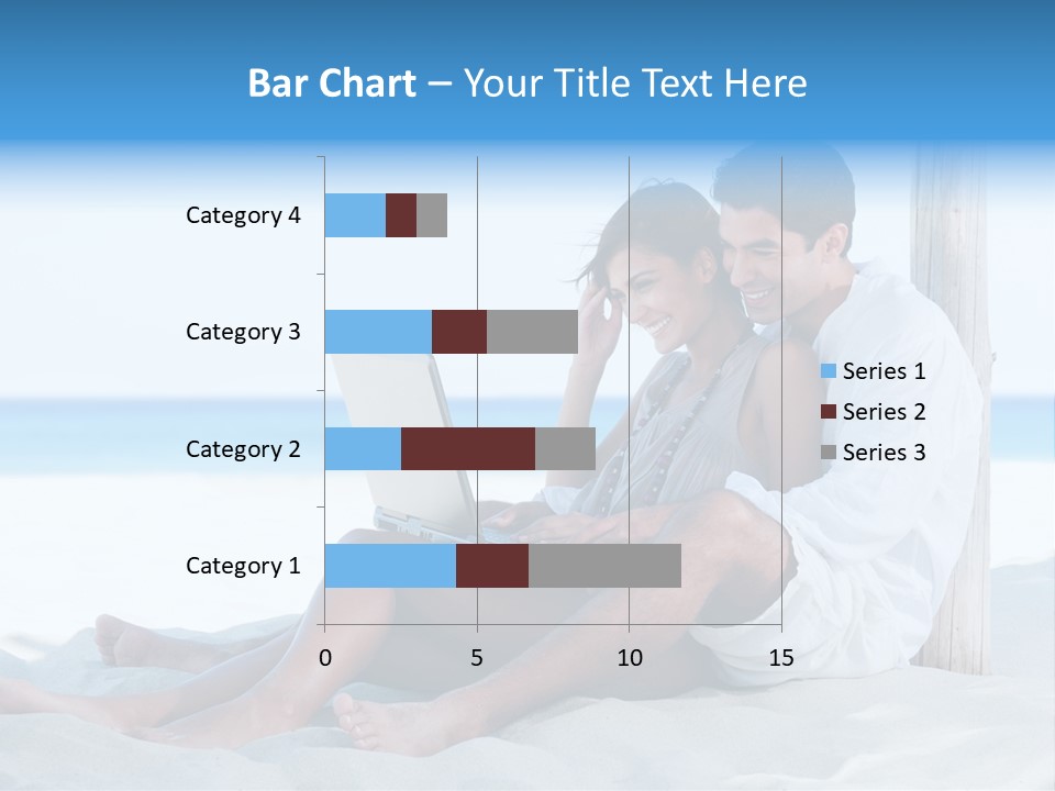 Man Casual Hispanic PowerPoint Template