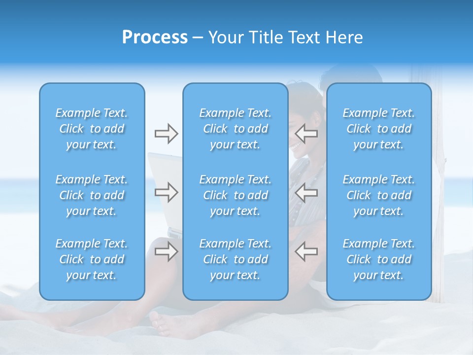 Man Casual Hispanic PowerPoint Template