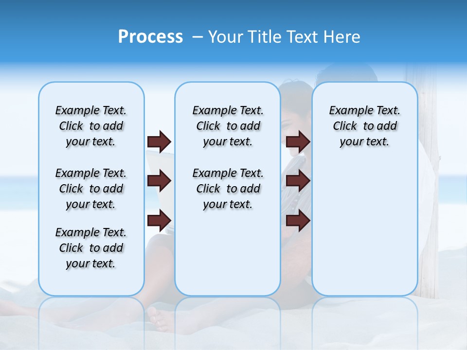 Man Casual Hispanic PowerPoint Template