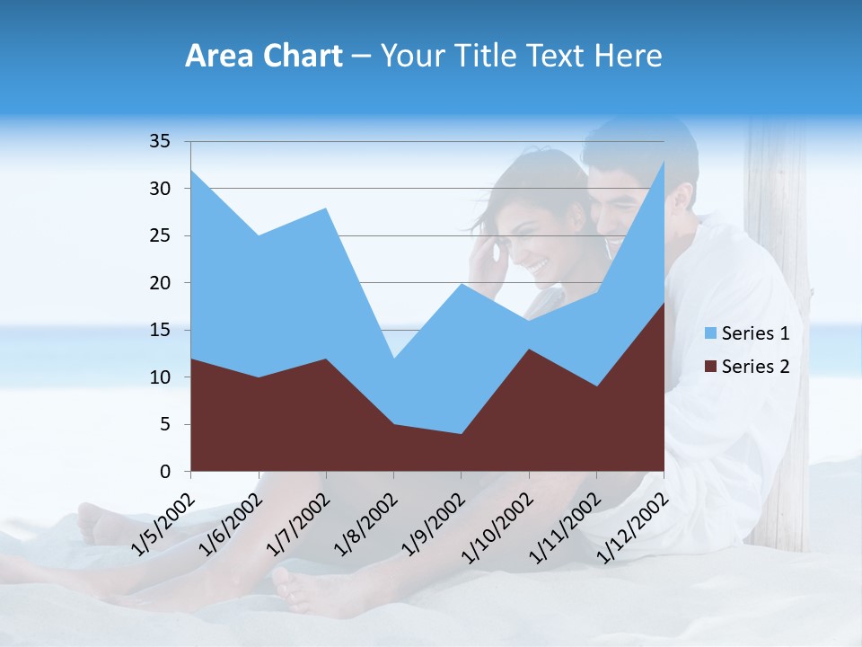 Man Casual Hispanic PowerPoint Template