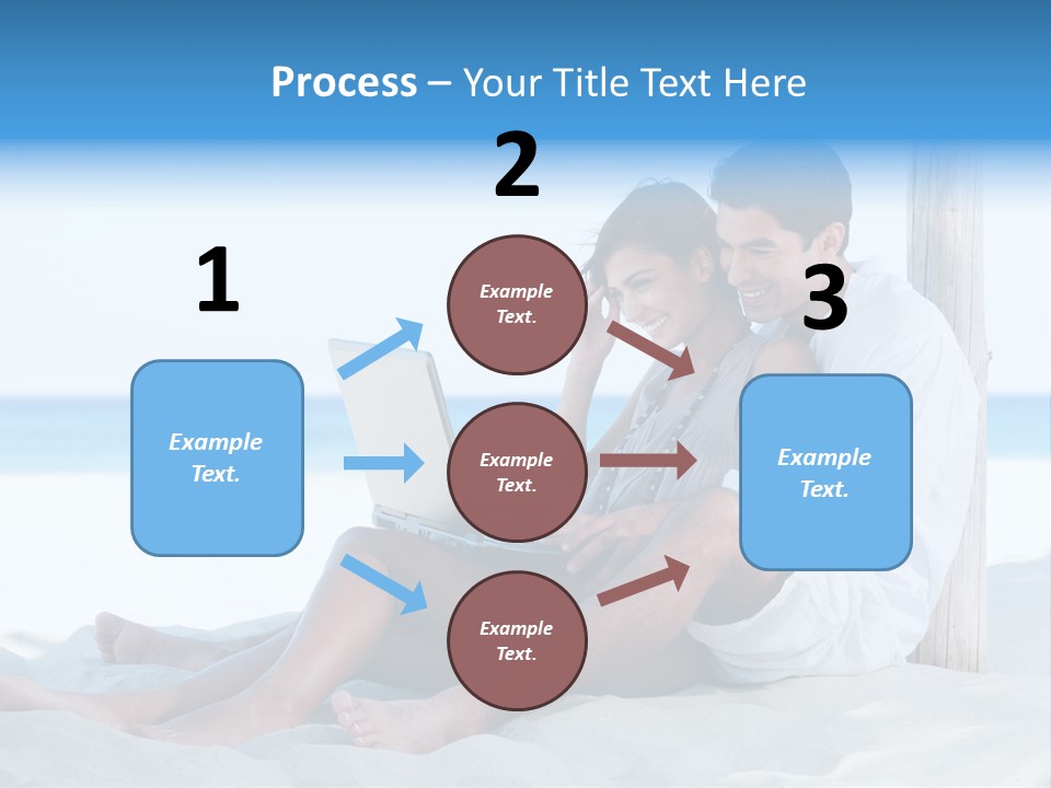 Man Casual Hispanic PowerPoint Template