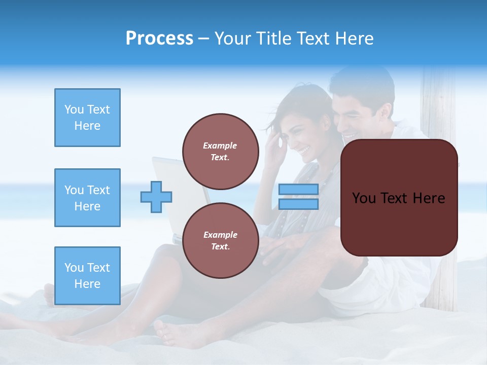 Man Casual Hispanic PowerPoint Template
